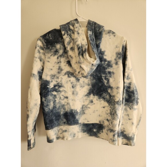 Polo Ralph Lauren Full Zip Hoodie Boys Youth M 10/12 Tie Dye Indigo - Picture 4 of 4